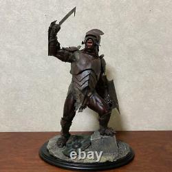 WETA Uruk Hai Swordsman Statue Lord of the Rings Hobbit Serial No. 1369/1500 RARE