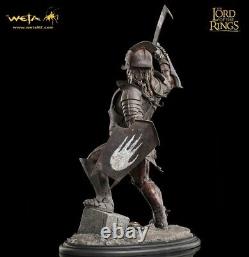 WETA Uruk Hai Swordsman Statue Lord of the Rings Hobbit Serial No. 1369/1500 RARE