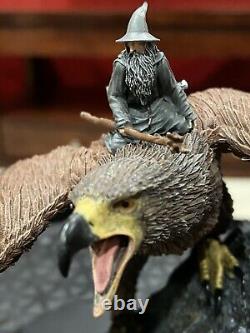 WETA Workshop LOTR Lord Rings GANDALF on GWAIHIR Miniature Statue! L@@K