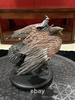 WETA Workshop LOTR Lord Rings GANDALF on GWAIHIR Miniature Statue! L@@K