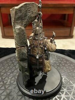 WETA Workshop LOTR Lord Rings Hobbit DWARF MINER Miniature Statue! L@@K