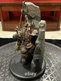 WETA Workshop LOTR Lord Rings Hobbit DWARF MINER Miniature Statue! L@@K