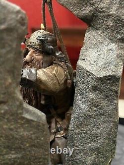 WETA Workshop LOTR Lord Rings Hobbit DWARF MINER Miniature Statue! L@@K