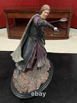 WETA Workshop Lord Rings LOTR Boromir At Amon Hen Statue! #898/ 900! Brand NEW