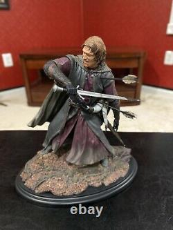 WETA Workshop Lord Rings LOTR Boromir At Amon Hen Statue! #898/ 900! Brand NEW