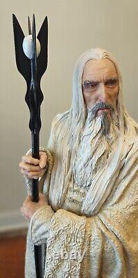 Weta 1/6 Lord of the Rings Saruman the White Classic LOTR Statue