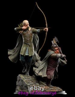 Weta 1/6 The Lord Of The Rings Legolas And Gimli At Amon Hen Polystone Statue