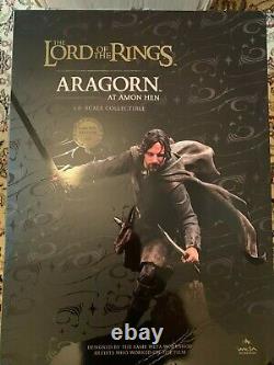 Weta Aragorn at Amon Hen Statue Lord of The Rings Weta Workshop Collectible