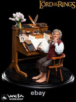 Weta Collectibles The Lord of the Rings Bilbo Baggins at His Desk Statue New