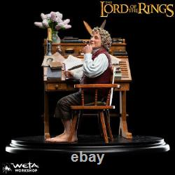 Weta Collectibles The Lord of the Rings Bilbo Baggins at His Desk Statue New