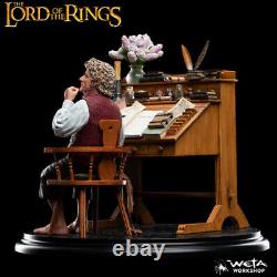 Weta Collectibles The Lord of the Rings Bilbo Baggins at His Desk Statue New