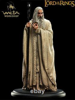 Weta Collectibles The Lord of the Rings Saruman the White Mini Statue Brand New