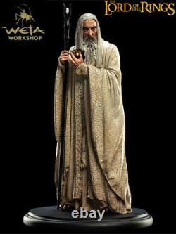 Weta Collectibles The Lord of the Rings Saruman the White Mini Statue Brand New