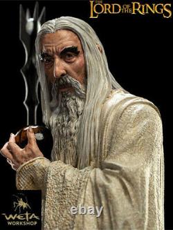 Weta Collectibles The Lord of the Rings Saruman the White Mini Statue Brand New