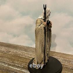 Weta Collectibles The Lord of the Rings Saruman the White Mini Statue Sideshow