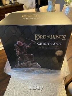 Weta Grishnakh Orc Statue Lord Of The Rings Sold Out New