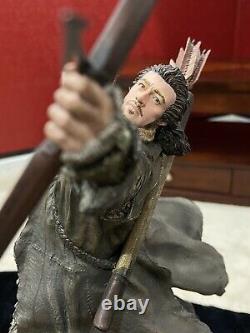 Weta LOTR Lord Rings Hobbit BARD THE BOWMAN Statue! #0258/ 1000! L@@K