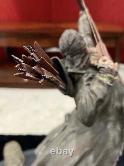 Weta LOTR Lord Rings Hobbit BARD THE BOWMAN Statue! #0258/ 1000! L@@K