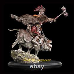 Weta Lord Of The Ring Dain Ironfoot On War Boar Statue Limited Model In Stock
