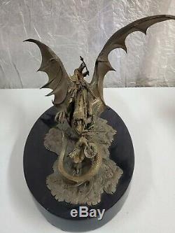 Weta Lord Of The Rings Eowyn And The Nazghul Faux Bronze Statue 30/200 Rare