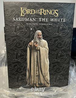Weta Lord Of The Rings Saruman the White Statue New
