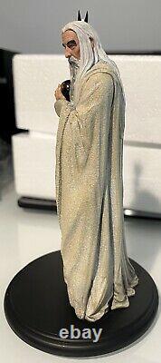 Weta Lord Of The Rings Saruman the White Statue New