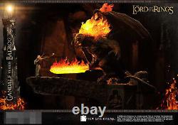 Weta Lord of the Rings Balrog Versus Gandalf 1/4 Resin Bust Statue Painted Model