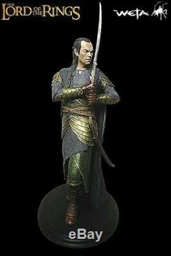 Weta Lord of the Rings Elrond Herald of Gil-galad Statue