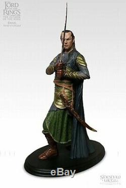 Weta Lord of the Rings Elrond Herald of Gil-galad Statue