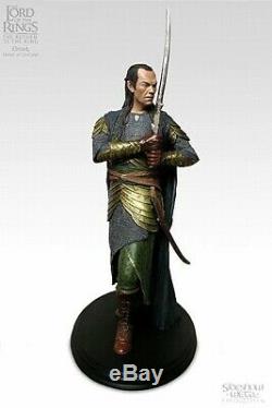 Weta Lord of the Rings Elrond Herald of Gil-galad Statue