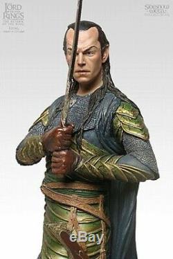 Weta Lord of the Rings Elrond Herald of Gil-galad Statue