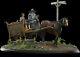 Weta Lord Of The Rings Masters Collection Gandalf & Frodo On Cart Figure Statue