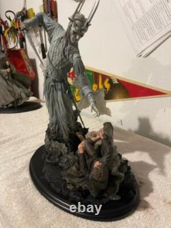 Weta Lord of the Rings the Witch-King and Frodo at Weathertop Lim Ed Statue