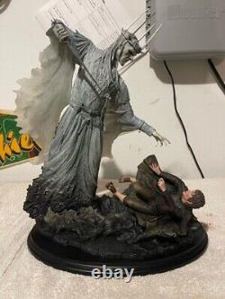Weta Lord of the Rings the Witch-King and Frodo at Weathertop Lim Ed Statue