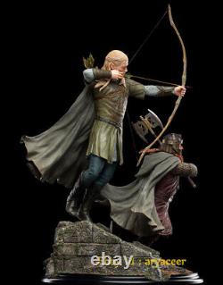 Weta Lord of the rings 1/6 Legolas Gimli Statue Limited Figure Model In Stock