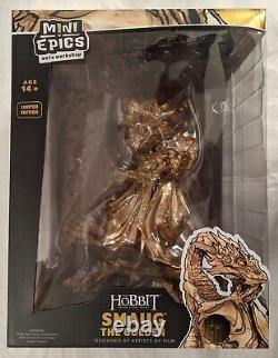 Weta MINI EPICS SMAUG THE GOLDEN Statue Vinyl 11'' Figure Lord of the Rings