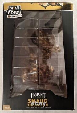 Weta MINI EPICS SMAUG THE GOLDEN Statue Vinyl 11'' Figure Lord of the Rings