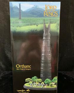 Weta Orthanc Black Tower of Isengard Statue The Lord Of The Rings Hobbit Model