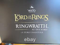 Weta Ringwraith at the Ford 1/6 Nazgûl Dark Rider horse Hobbit Lord of Rings