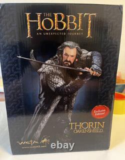 Weta The Hobbit THORIN 16 Scale Statue The Lord of the Rings Exclusive Edition