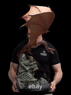 Weta The Lord Of the Rings The Hobbit Smaug the Fire-Drake Statue IN STOCK