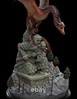 Weta The Lord Of the Rings The Hobbit Smaug the Fire-Drake Statue IN STOCK