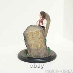 Weta The Lord of The Rings Frodo Baggins Mini Statue Figure USED READ