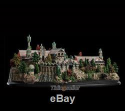 Weta The Lord of the Ring Elf City Rivendell Statue Scene version Model