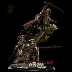 Weta The Lord of the Rings Battle of Five Armies Dwarf Warrior Statue Figure New