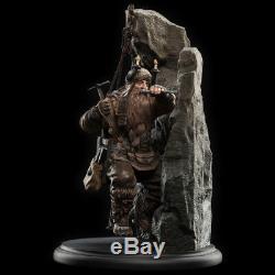 Weta The Lord of the Rings Dwarf Miner Miniature Statue The Hobbit Figure Models