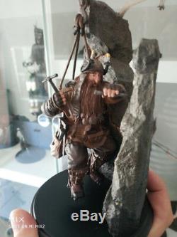 Weta The Lord of the Rings Dwarf Miner Miniature Statue The Hobbit Figure Models