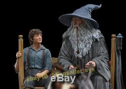 Weta The Lord of the Rings MASTERS COLLECTION GANDALF & FRODO Statue Figure 350