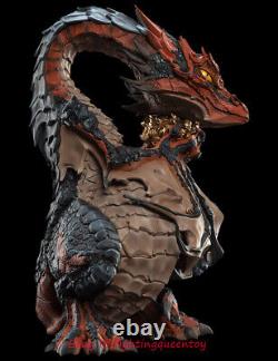 Weta The Lord of the Rings MINI SMAUG 28.5cm High Statue Model INSTOCK