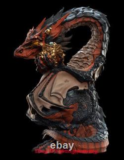 Weta The Lord of the Rings MINI SMAUG 28.5cm High Statue Model INSTOCK